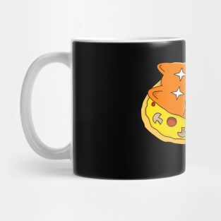 Funny stoned Pizza Cat Mug